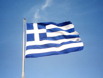 la bandiera greca